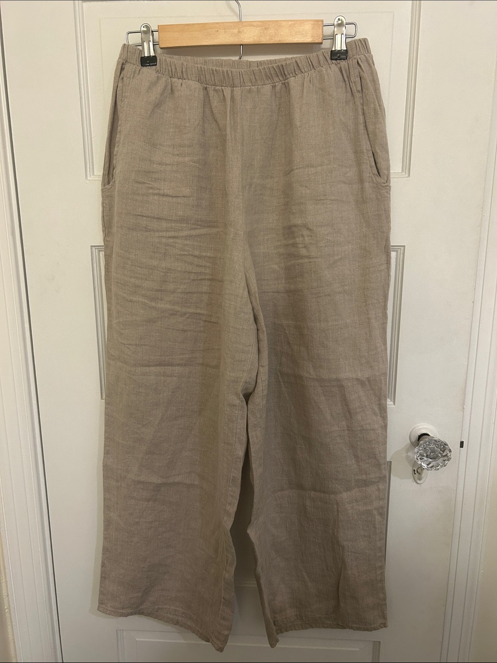 Flax 100% Linen Pants with Pockets